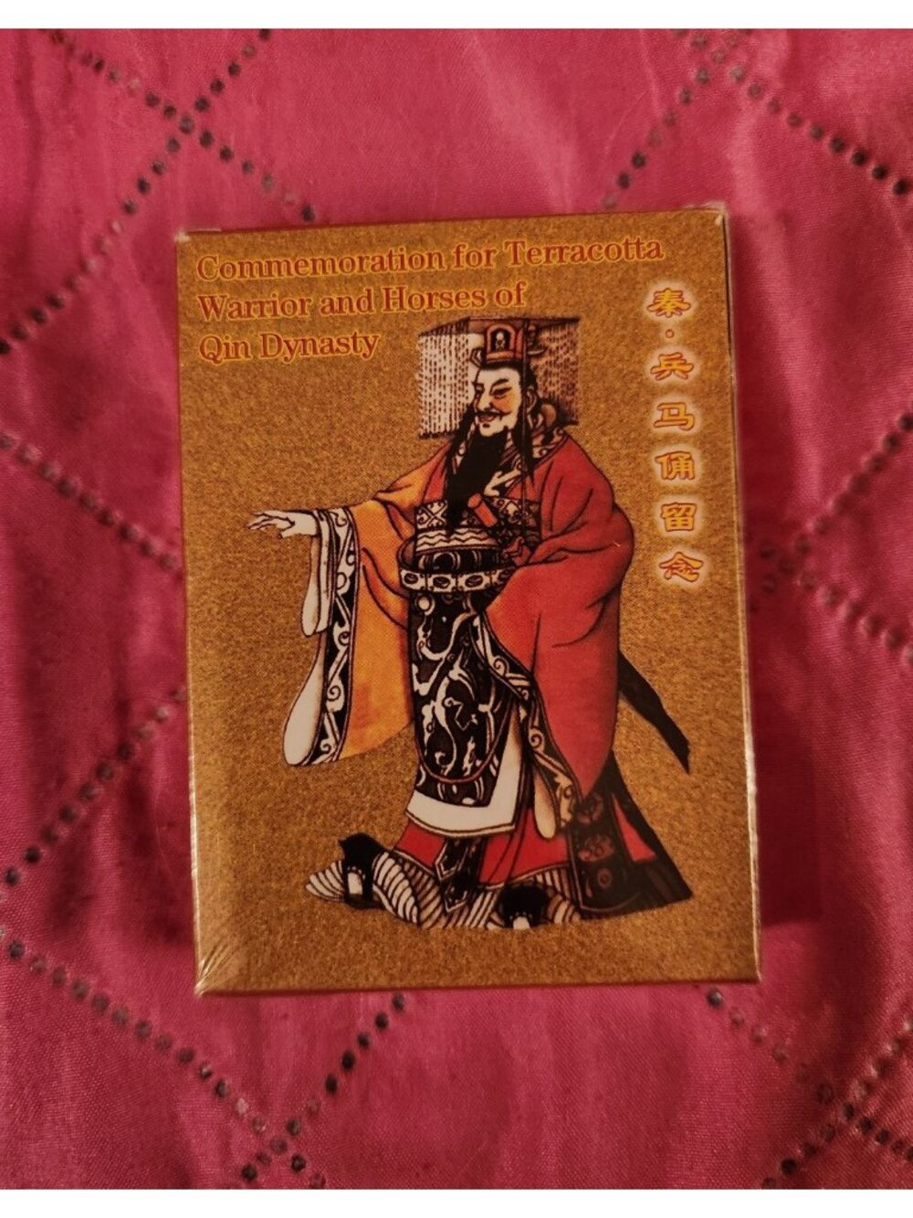 Sealed Commemoration Terracotta Warrior & Horses of Qin Dynasty Playing Cards